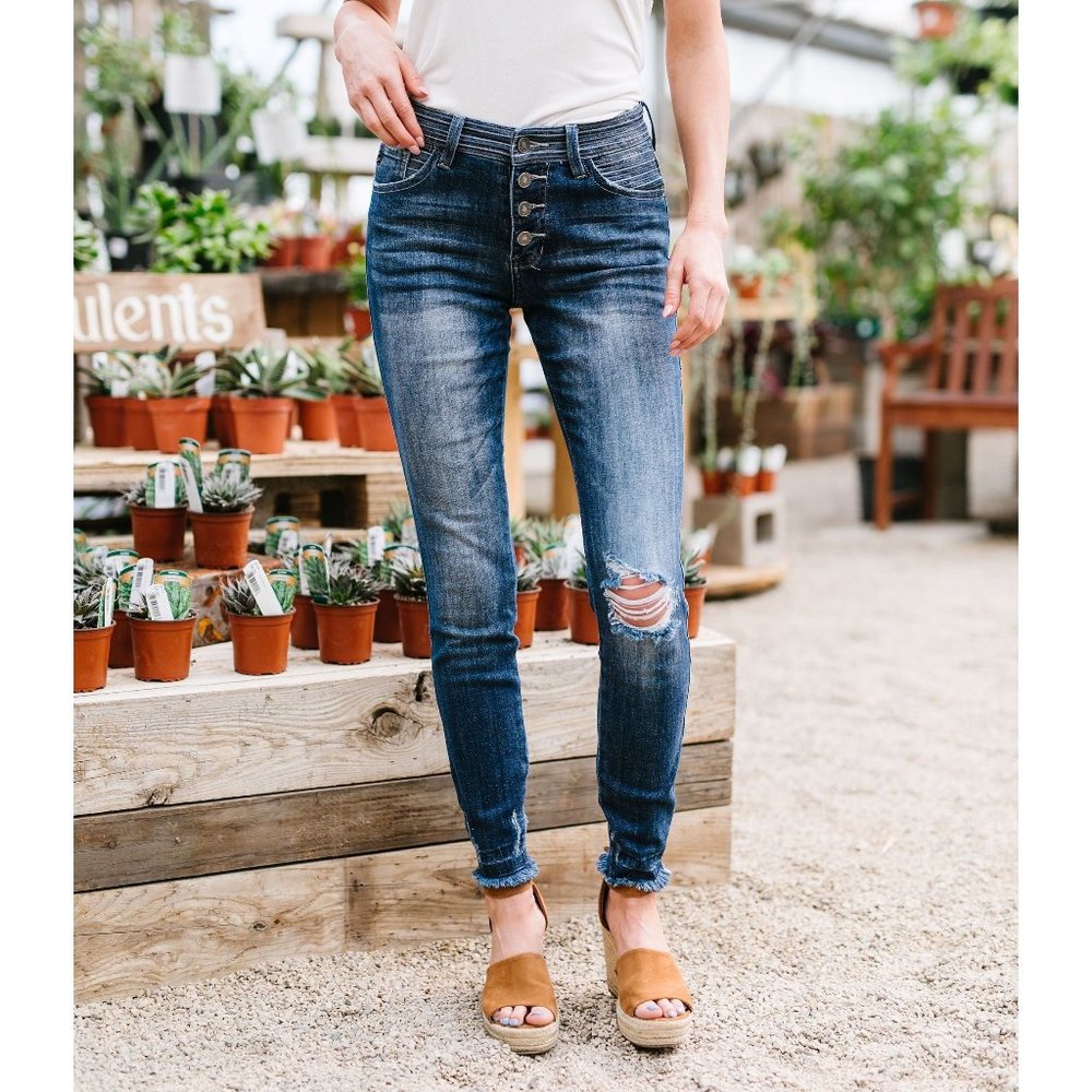 A Stitch In Time KanCan Button Fly Jeans